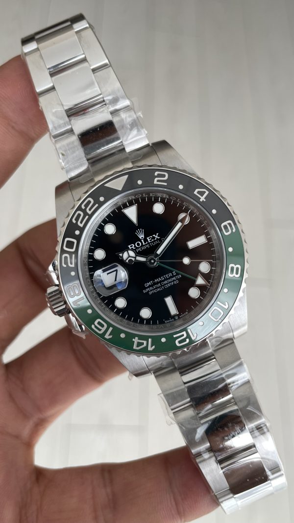 Rolex Sprite Gmt Master II 126720VTNR Oyster 40mm DD3285 V3 Super Klon Swiss ETA Saat AR Factory Rolex Sprite Gmt Master II 126720VTNR Oyster 40mm DD3285 V3 Super Klon Swiss ETA Saat AR Factory