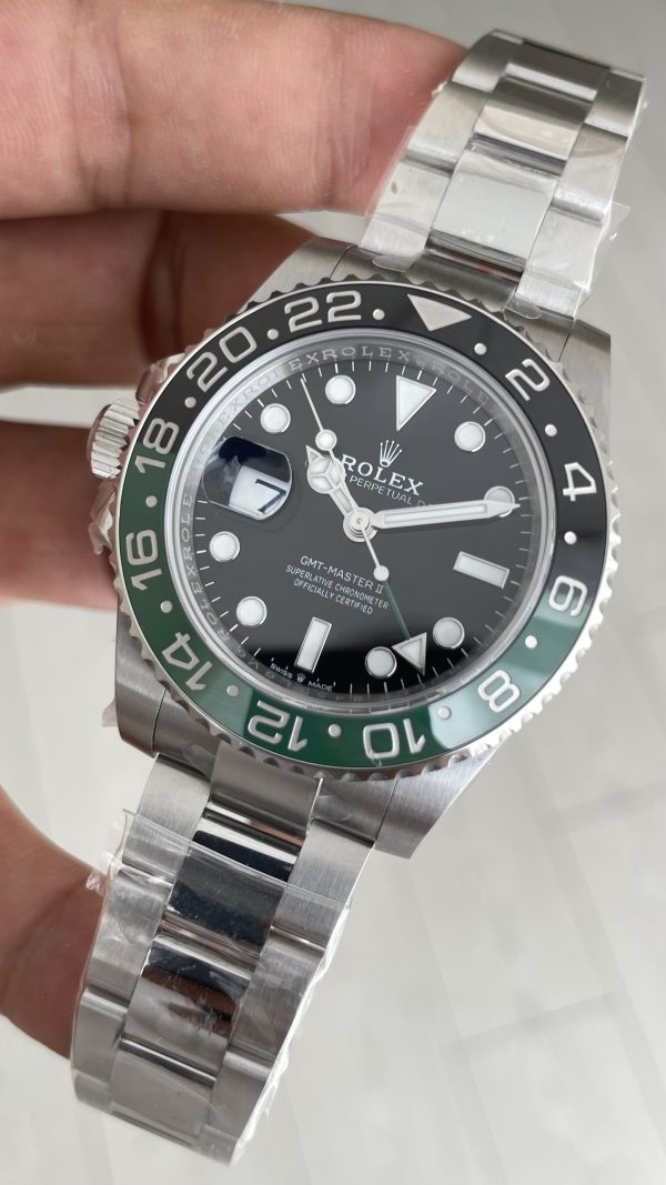 Rolex Sprite Gmt Master II 126720VTNR Oyster 40mm DD3285 V3 Super Klon Swiss ETA Saat AR Factory Rolex Sprite Gmt Master II 126720VTNR Oyster 40mm DD3285 V3 Super Klon Swiss ETA Saat AR Factory