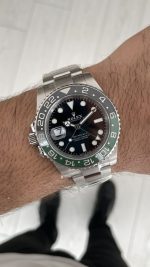 Rolex Sprite Gmt Master II 126720VTNR Oyster 40mm DD3285 V3 Super Klon Swiss ETA Saat AR Factory