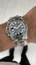 Rolex Sprite Gmt Master II 126720VTNR Oyster 40mm DD3285 V3 Super Klon Swiss ETA Saat AR Factory