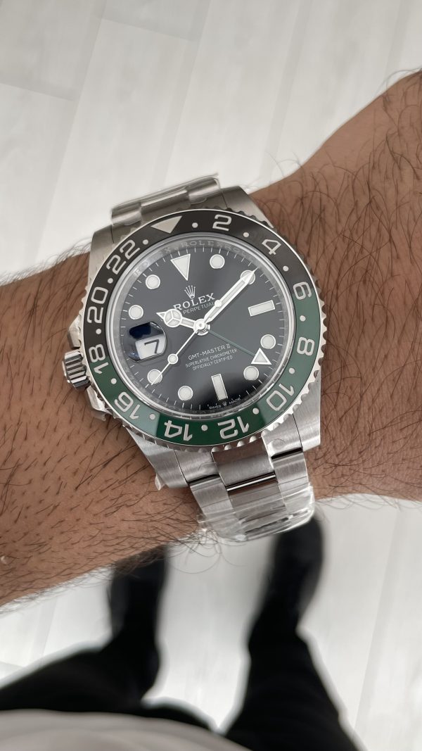 Rolex Sprite Gmt Master II 126720VTNR Oyster 40mm DD3285 V3 Super Klon Swiss ETA Saat AR Factory Rolex Sprite Gmt Master II 126720VTNR Oyster 40mm DD3285 V3 Super Klon Swiss ETA Saat AR Factory