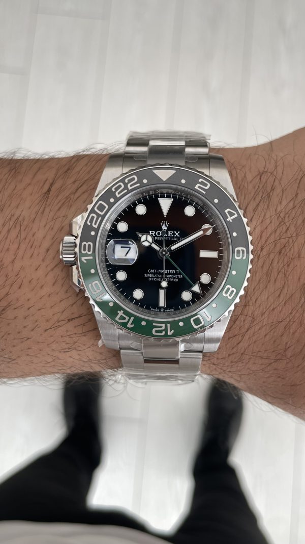 Rolex Sprite Gmt Master II 126720VTNR Oyster 40mm DD3285 V3 Super Klon Swiss ETA Saat AR Factory Rolex Sprite Gmt Master II 126720VTNR Oyster 40mm DD3285 V3 Super Klon Swiss ETA Saat AR Factory