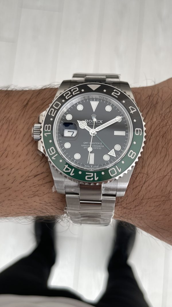 Rolex Sprite Gmt Master II 126720VTNR Oyster 40mm DD3285 V3 Super Klon Swiss ETA Saat AR Factory Rolex Sprite Gmt Master II 126720VTNR Oyster 40mm DD3285 V3 Super Klon Swiss ETA Saat AR Factory