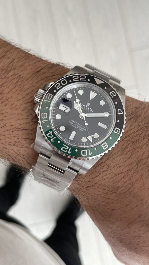 Rolex Sprite Gmt Master II 126720VTNR Oyster 40mm DD3285 V3 Super Klon Swiss ETA Saat AR Factory Rolex Sprite Gmt Master II 126720VTNR Oyster 40mm DD3285 V3 Super Klon Swiss ETA Saat AR Factory