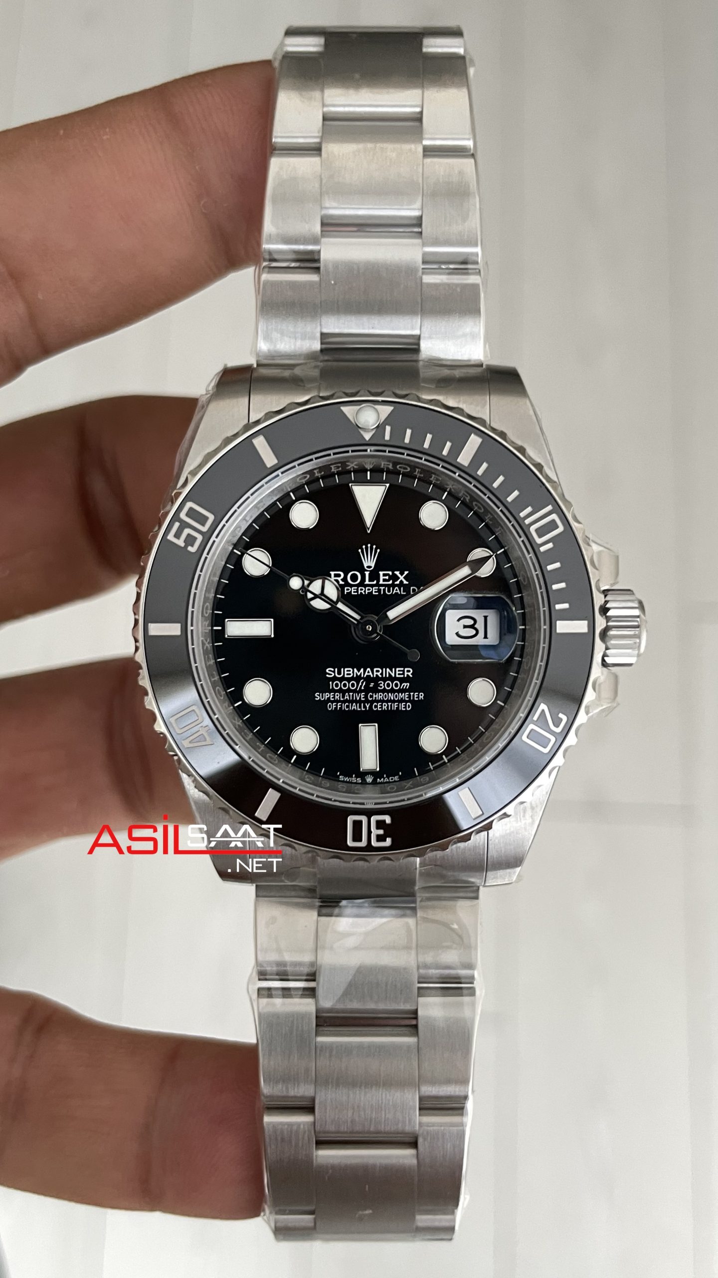 Rolex Submariner Date 126610LN 41mm Tungsten DD3235 Super Clone Swiss ETA Saat VS Factory V3
