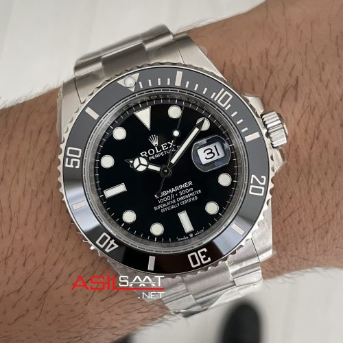 Rolex Submariner Date 126610LN 41mm Tungsten DD3235 Super Clone Swiss ETA Saat VS Factory V3