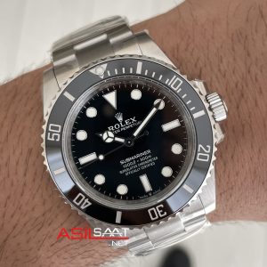 Rolex Submariner No Date 124060 41mm Tungsten DD3230 Super Clone Swiss ETA Saat VS Factory V3