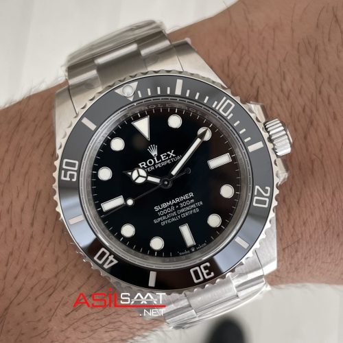 Rolex Submariner No Date 124060 41mm Tungsten DD3230 Super Clone Swiss ETA Saat VS Factory V3