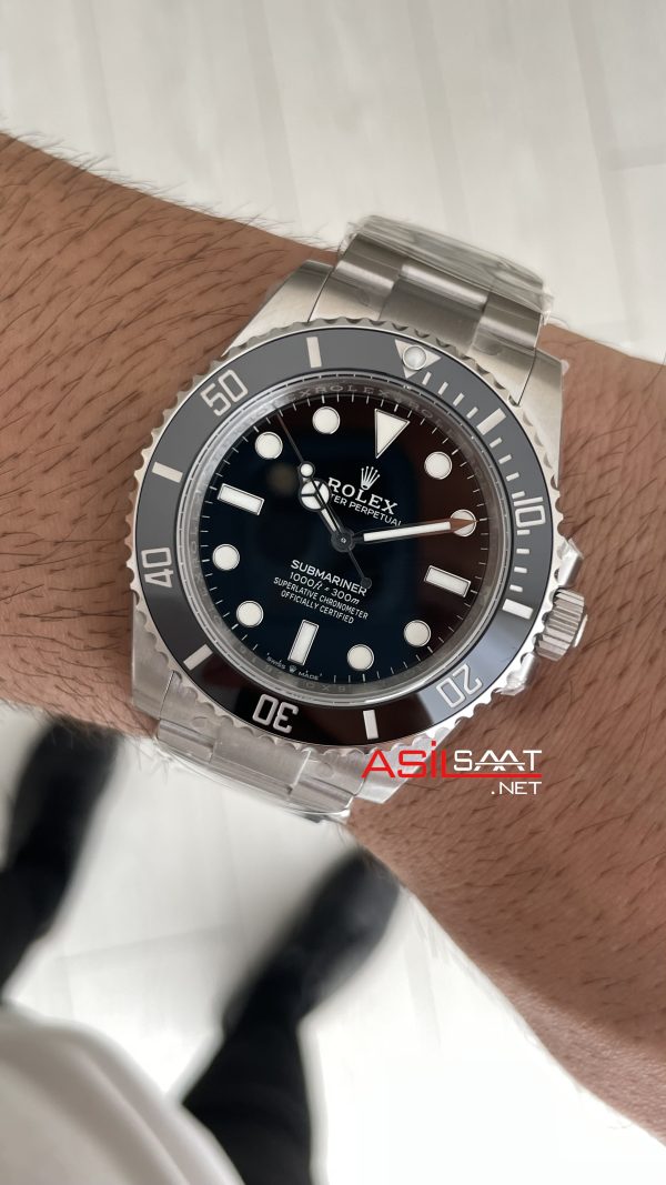 Rolex Submariner No Date 124060 41mm Tungsten DD3230 Super Clone Swiss ETA Saat VS Factory V3 Rolex Submariner No Date 124060 41mm Tungsten DD3230 Super Clone Swiss ETA Saat VS Factory V3