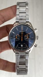 TAG Heuer Carrera Calibre Heuer 02 Siyah Kadran 43mm Replika Saat