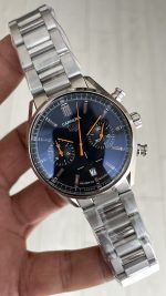 TAG Heuer Carrera Calibre Heuer 02 Siyah Kadran 43mm Replika Saat