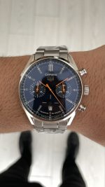 TAG Heuer Carrera Calibre Heuer 02 Siyah Kadran 43mm Replika Saat
