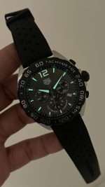 TAG Heuer Formula F1 Chronograph Siyah Kadran CAZ1010 43mm Replika Saat