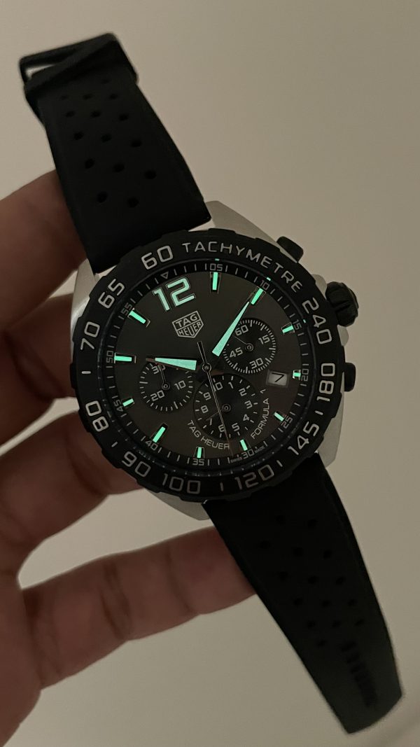 TAG Heuer Formula F1 Chronograph Siyah Kadran CAZ1010 43mm Replika Saat TAG Heuer Formula F1 Chronograph Siyah Kadran CAZ1010 43mm Replika Saat