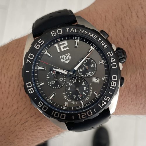 TAG Heuer Formula F1 Chronograph Siyah Kadran CAZ1010 43mm Replika Saat
