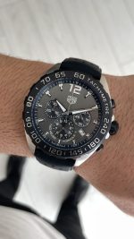 TAG Heuer Formula F1 Chronograph Siyah Kadran CAZ1010 43mm Replika Saat