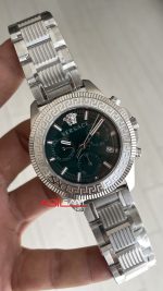 Versace Greca Action VE3J00422 Yeşil Kadran 45mm Silver