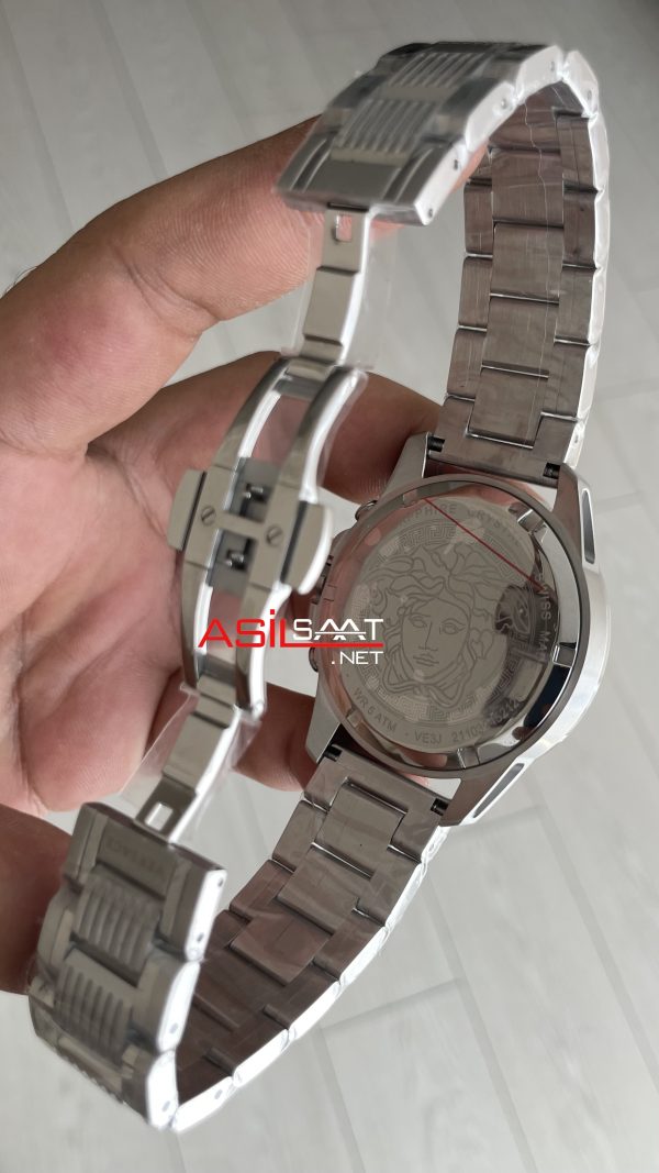 Versace Greca Action VE3J00422 Yeşil Kadran 45mm Silver