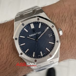 Audemars Piguet Royal Oak Mavi 15500ST 41mm DD4302 1:1 VS Factory Super Clone Swiss ETA Saat