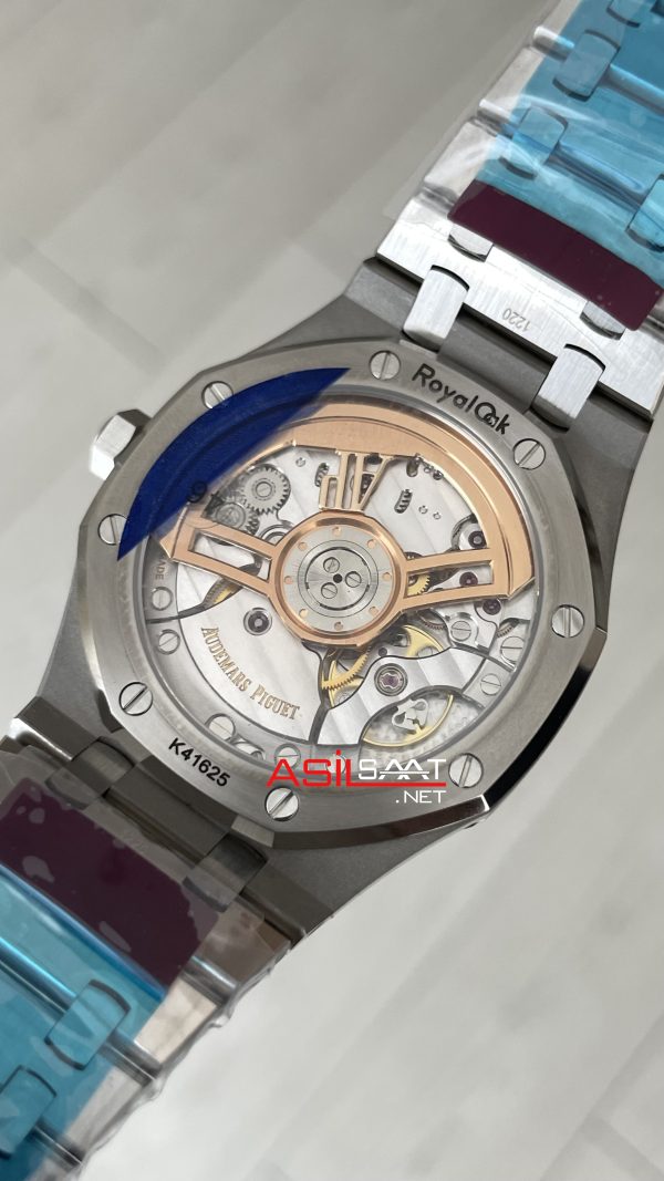 Audemars Piguet Royal Oak Mavi 15500ST 41mm DD4302 1:1 VS Factory Super Clone Swiss ETA Saat Audemars Piguet Royal Oak Mavi 15500ST 41mm DD4302 1:1 VS Factory Super Clone Swiss ETA Saat