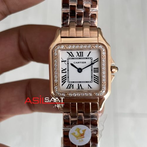 Cartier Panthere Diamond WJPN0072 Rosegold 27mm Kadın Kol Saati