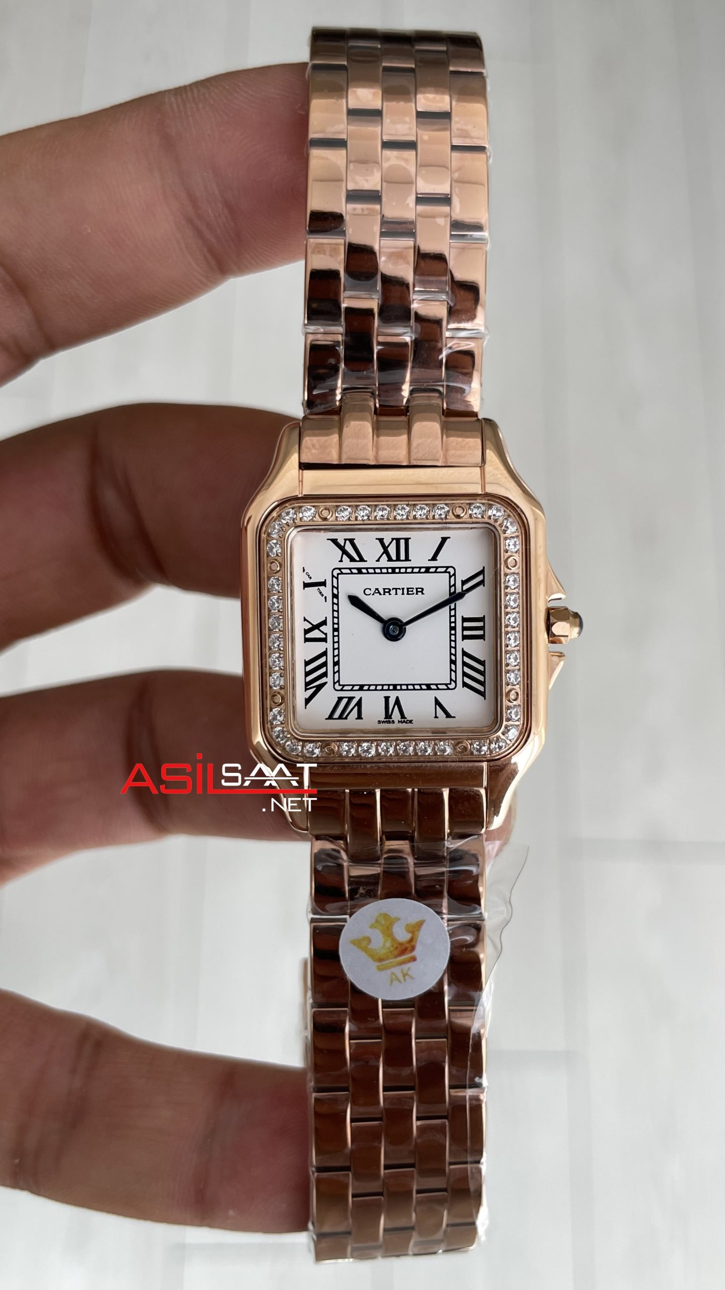 Cartier Panthere Diamond WJPN0072 Rosegold 27mm Kadın Kol Saati Cartier Panthere Diamond WJPN0072 Rosegold 27mm Kadın Kol Saati