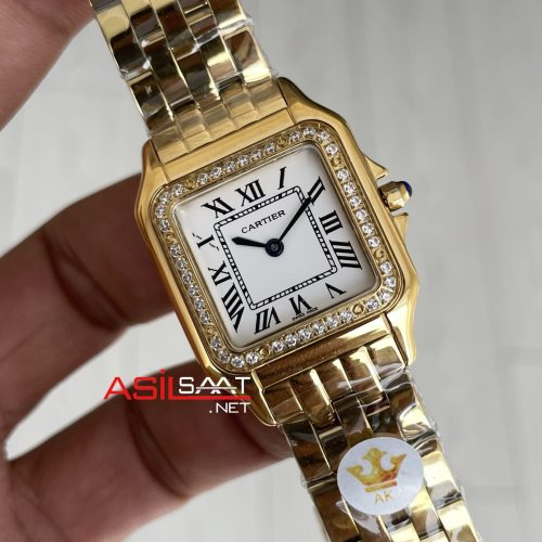 Cartier Panthere Diamond WJPN0085 Gold 27mm Kadın Kol Saati