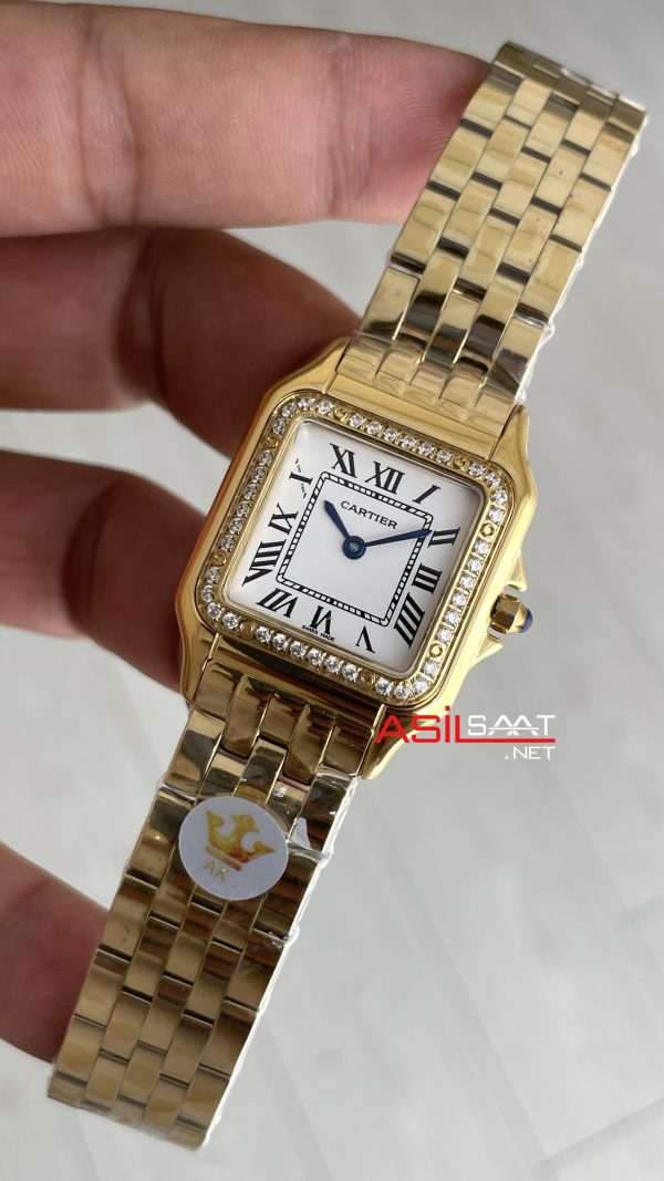 Cartier Panthere Diamond WJPN0085 Gold 27mm Kadın Kol Saati