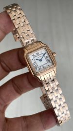 Cartier Panthere Small Diamond WJPN0008 Rosegold 22mm Kadın Kol Saati