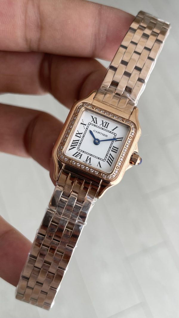 Cartier Panthere Small Diamond WJPN0008 Rosegold 22mm Kadın Kol Saati