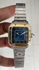 Cartier Santos W2SA0009 Mavi Kadran 35mm Medium Kadın Kol Saati