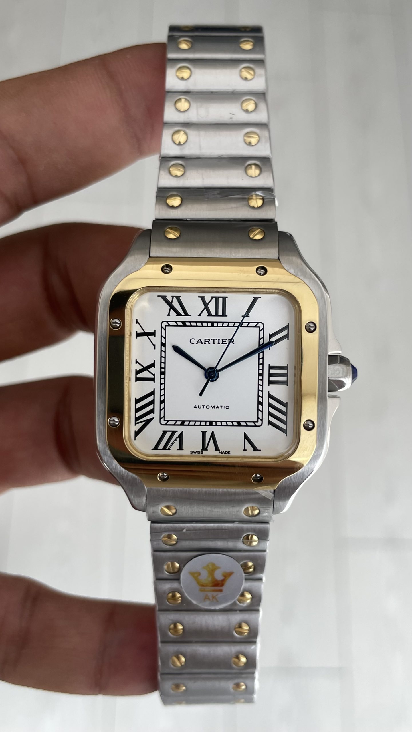Cartier Santos W2SA0016 Beyaz Kadran 35mm Medium Kadın Kol Saati Cartier Santos W2SA0016 Beyaz Kadran 35mm Medium Kadın Kol Saati