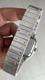 Cartier Santos W2SA0016 Beyaz Kadran 35mm Medium Kadın Kol Saati
