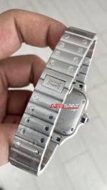 Cartier Santos WSSA0061 Siyah Kadran 35mm Medium Kadın Kol Saati