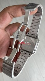 Cartier Santos WSSA0061 Yeşil Kadran 35mm Medium Kadın Kol Saati