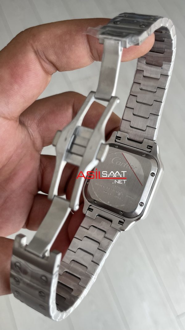 Cartier Santos WSSA0061 Yeşil Kadran 35mm Medium Kadın Kol Saati Cartier Santos WSSA0061 Yeşil Kadran 35mm Medium Kadın Kol Saati
