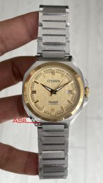Citizen Series8 Champagne Two Tone Gold Replika Saat