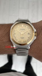Citizen Series8 Champagne Two Tone Gold Replika Saat