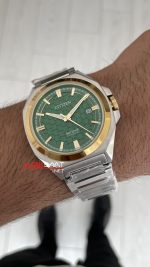 Citizen Series8 Yeşil Two Tone Gold Replika Saat