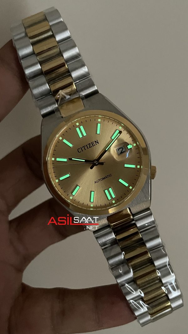 Citizen Tsuyosa Sarı 40mm Two Tone Gold Replika Saat Citizen Tsuyosa Sarı 40mm Two Tone Gold Replika Saat