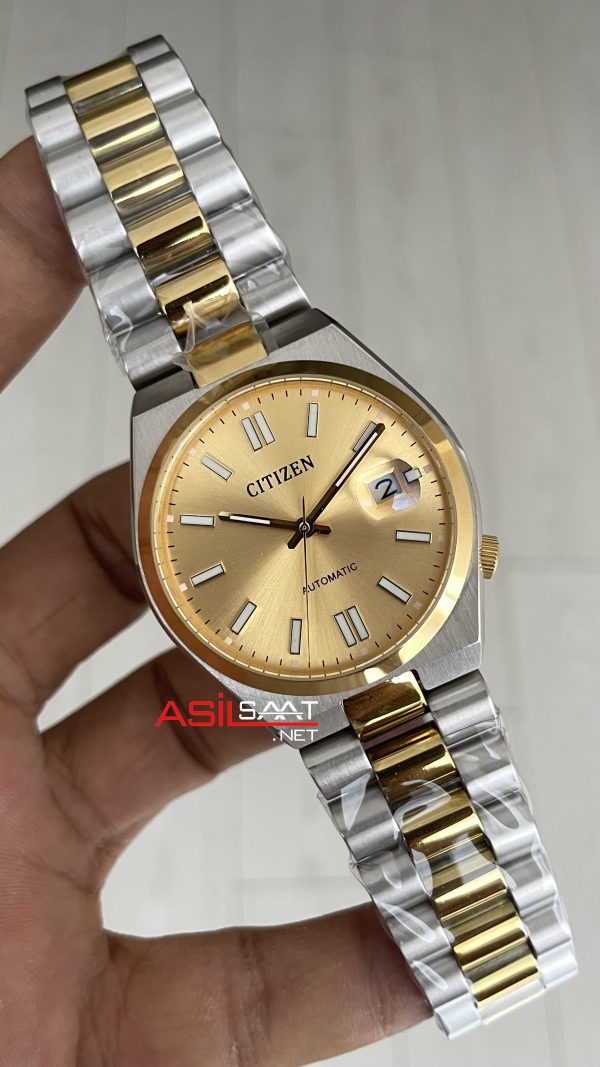Citizen Tsuyosa Sarı 40mm Two Tone Gold Replika Saat Citizen Tsuyosa Sarı 40mm Two Tone Gold Replika Saat