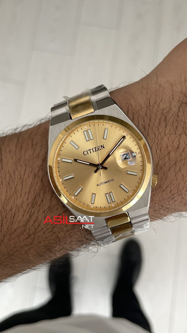 Citizen Tsuyosa Sarı 40mm Two Tone Gold Replika Saat Citizen Tsuyosa Sarı 40mm Two Tone Gold Replika Saat