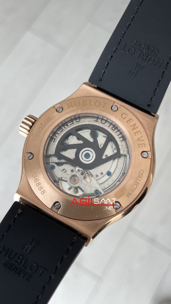 Hublot Classic Fusion Tourbillon Yeşil 42mm Rosegold Replika Saat Hublot Classic Fusion Tourbillon Yeşil 42mm Rosegold Replika Saat
