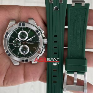 Maurice Lacroix Aikon Chronograph ML-AI1018SS000630 Yeşil Kadran Swiss ETA Saat