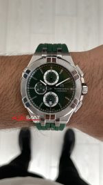 Maurice Lacroix Aikon Chronograph ML-AI1018SS000630 Yeşil Kadran Swiss ETA Saat