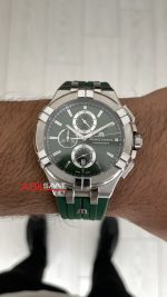Maurice Lacroix Aikon Chronograph ML-AI1018SS000630 Yeşil Kadran Swiss ETA Saat