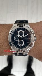 Maurice Lacroix Aikon Chronograph ML-AI1018SS001430 Mavi Kadran Swiss ETA Saat