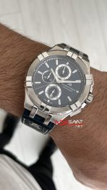 Maurice Lacroix Aikon Chronograph ML-AI1018SS001430 Mavi Kadran Swiss ETA Saat