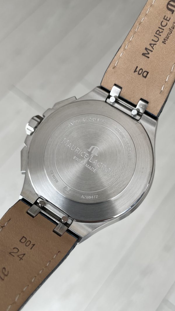 Maurice Lacroix Aikon Chronograph ML-AI1018SS001430 Mavi Kadran Swiss ETA Saat Maurice Lacroix Aikon Chronograph ML-AI1018SS001430 Mavi Kadran Swiss ETA Saat