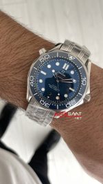 Omega Seamaster Diver 300M Mavi Kadran 42mm Replika Saat